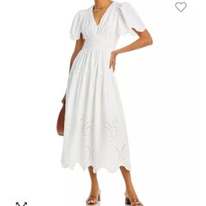 NWT eyelet maxi dress